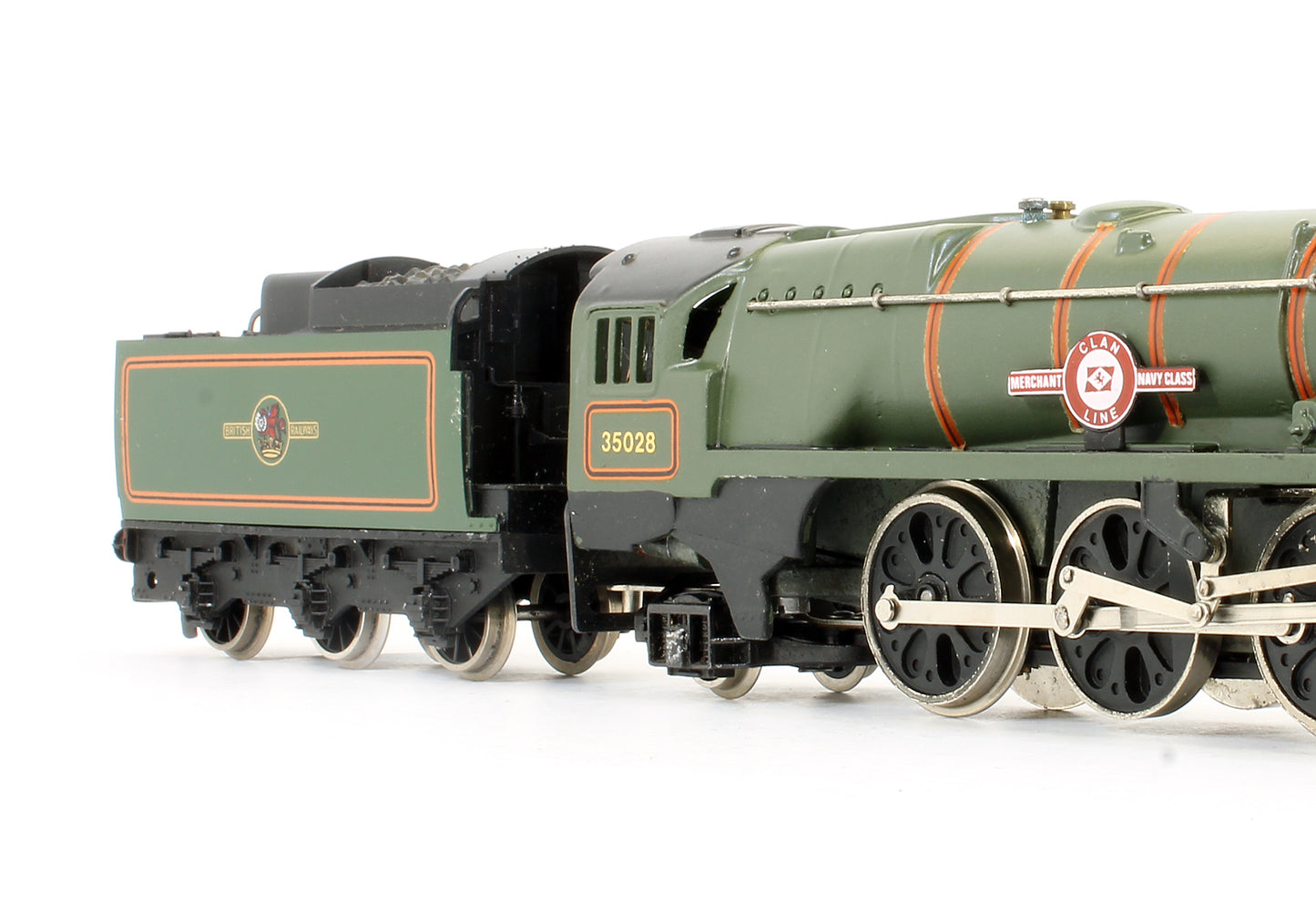 Pre-Owned BR Green 4-6-2 'Clan Line' 35028 Steam Locomotive