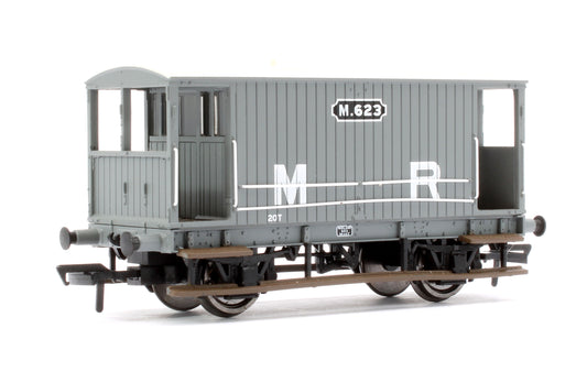 Pre-Owned MR Grey No.623 Midland Brake Van (Without Duckets)