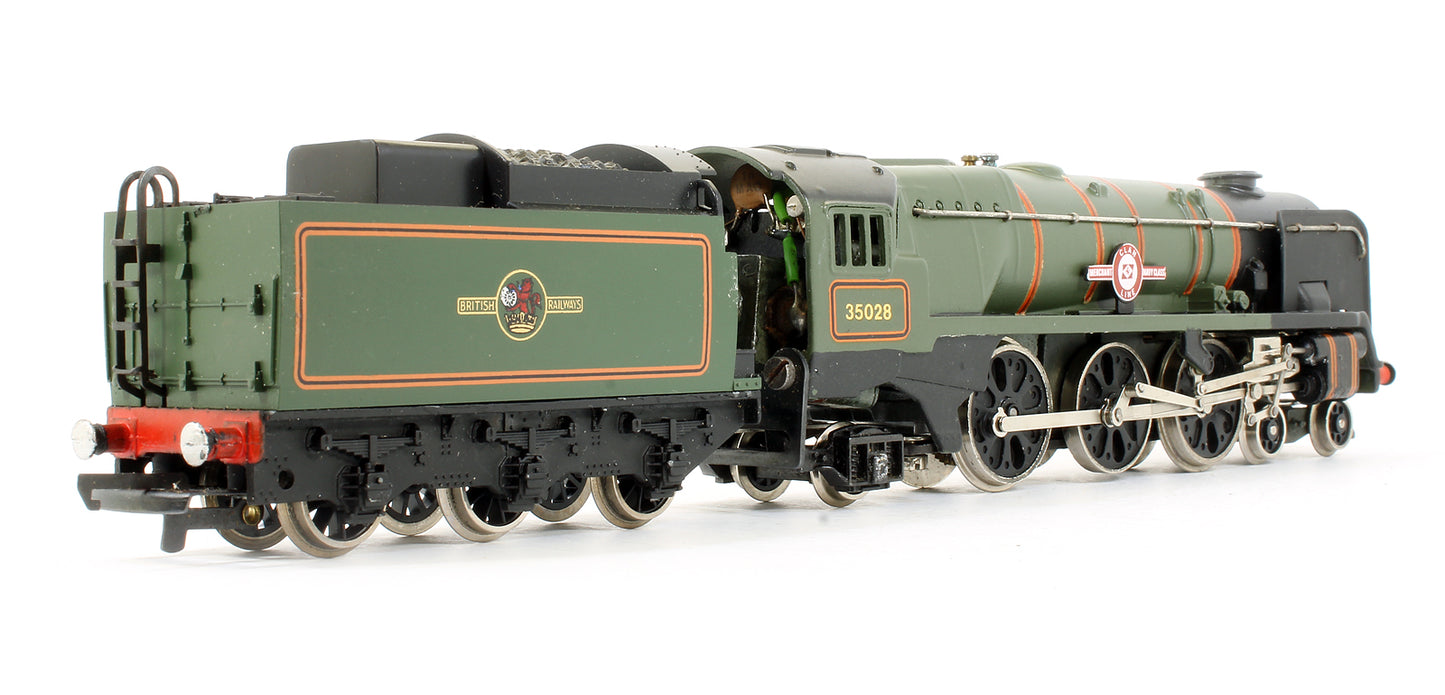 Pre-Owned BR Green 4-6-2 'Clan Line' 35028 Steam Locomotive