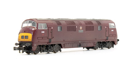 Pre-Owned Class 42 'Champion' D809 BR Maroon Diesel Locomotive - DCC Fitted - Custom Weathered