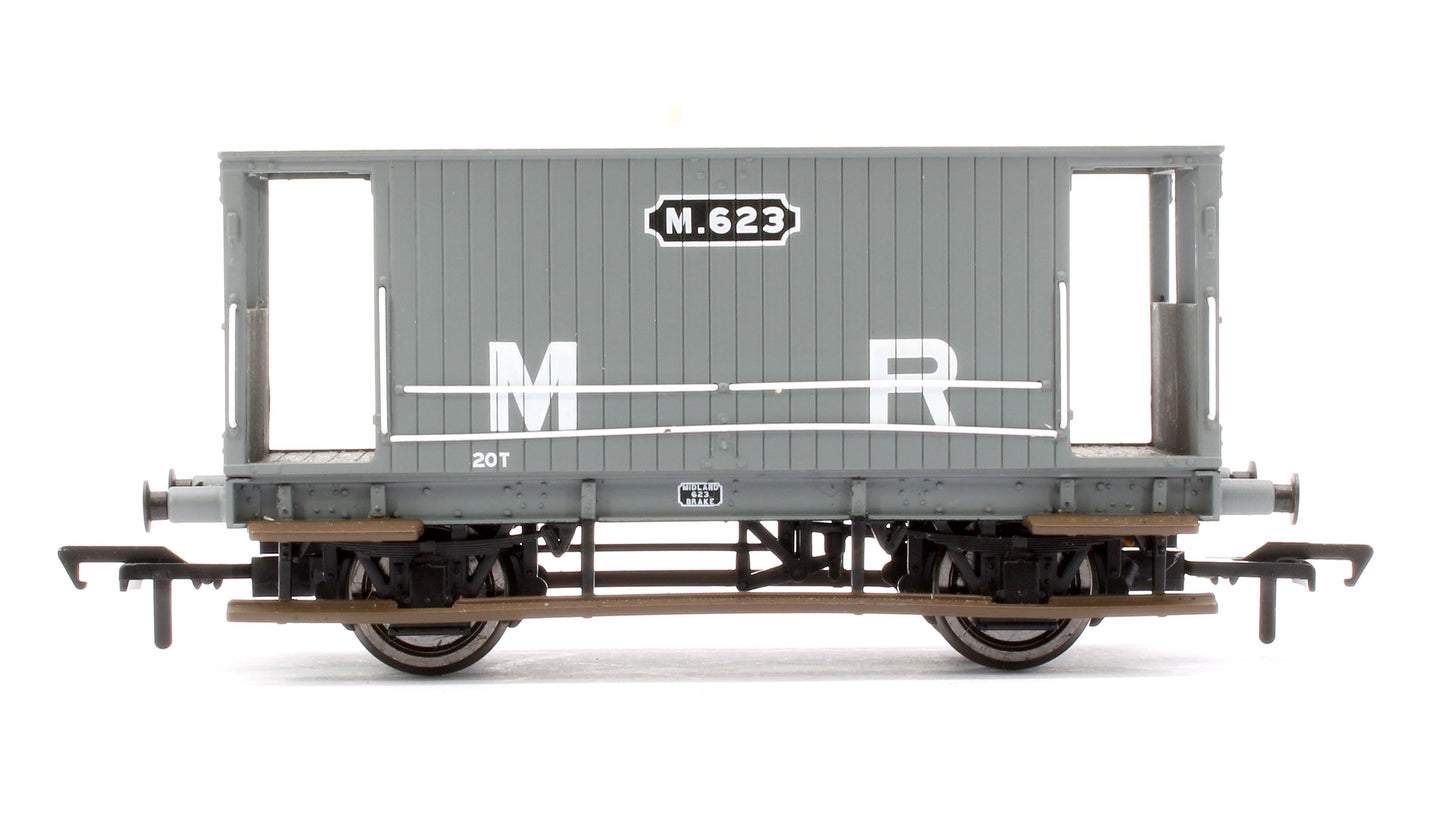Pre-Owned MR Grey No.623 Midland Brake Van (Without Duckets)