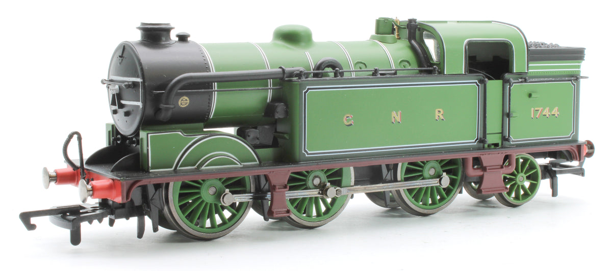 Pre-Owned R3187 Class N2 1744 GNR Green 0-6-2T Steam Locomotive