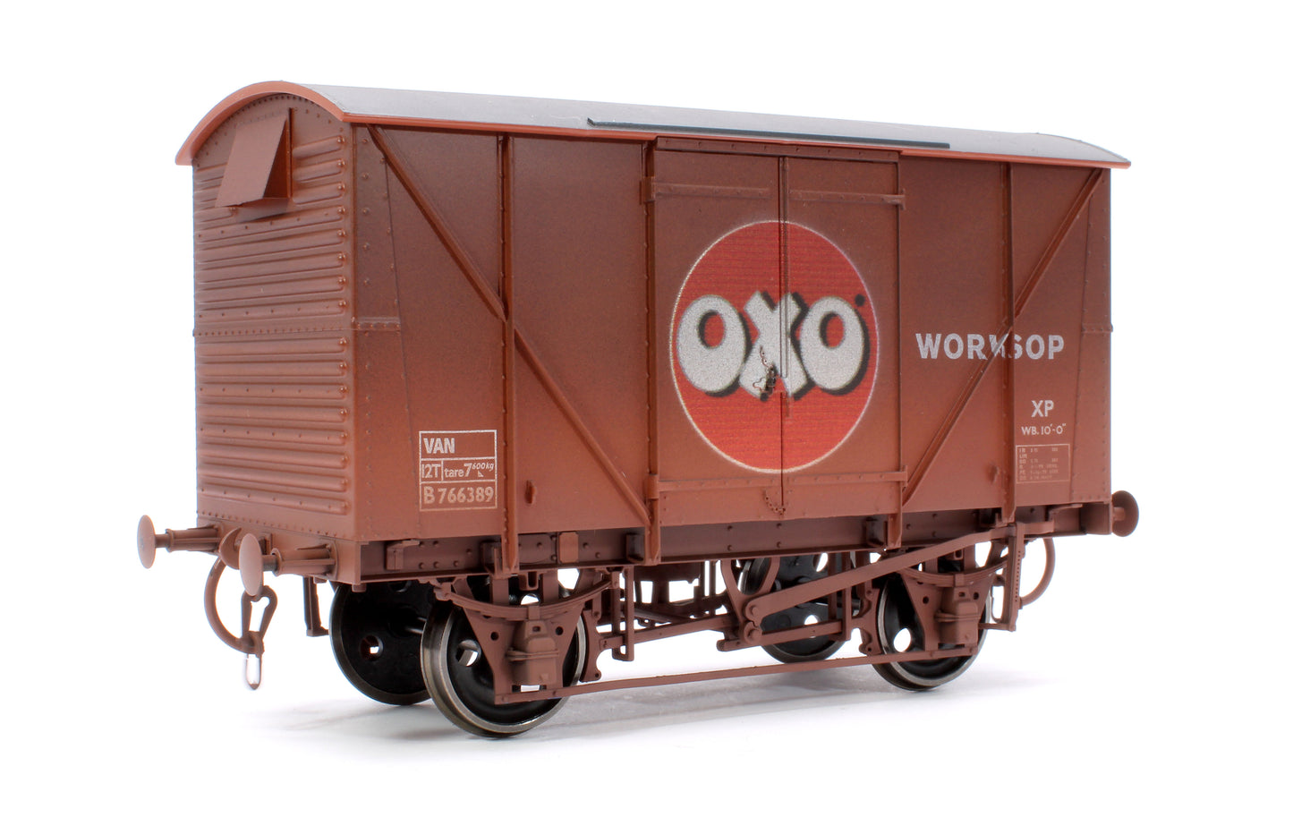 BR Standard Plywood Van OXO No. 1 Weathered