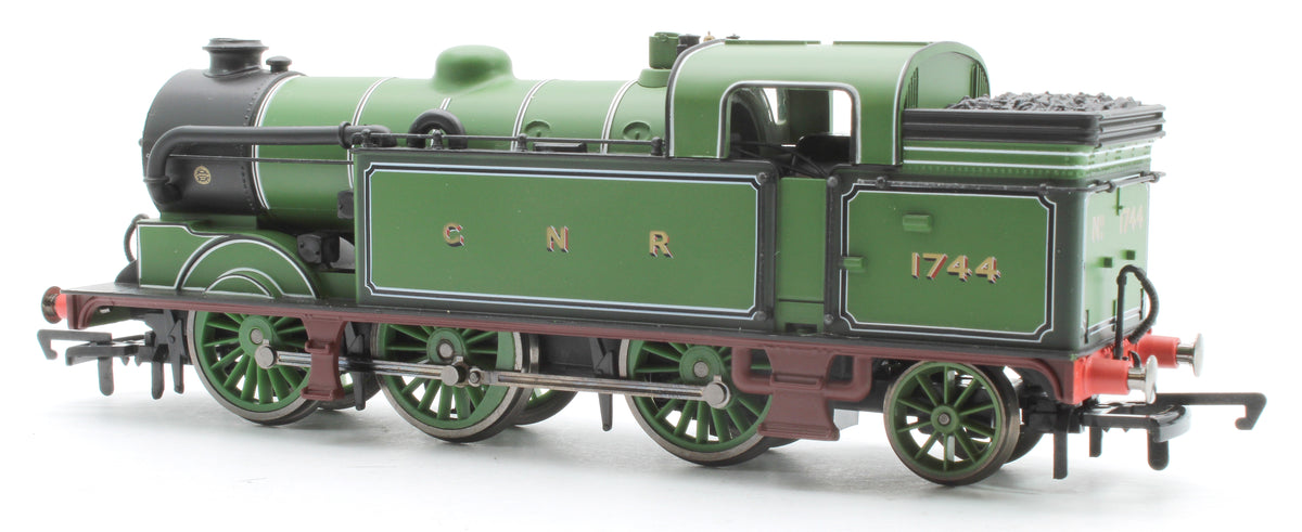 Pre-Owned R3187 Class N2 1744 GNR Green 0-6-2T Steam Locomotive