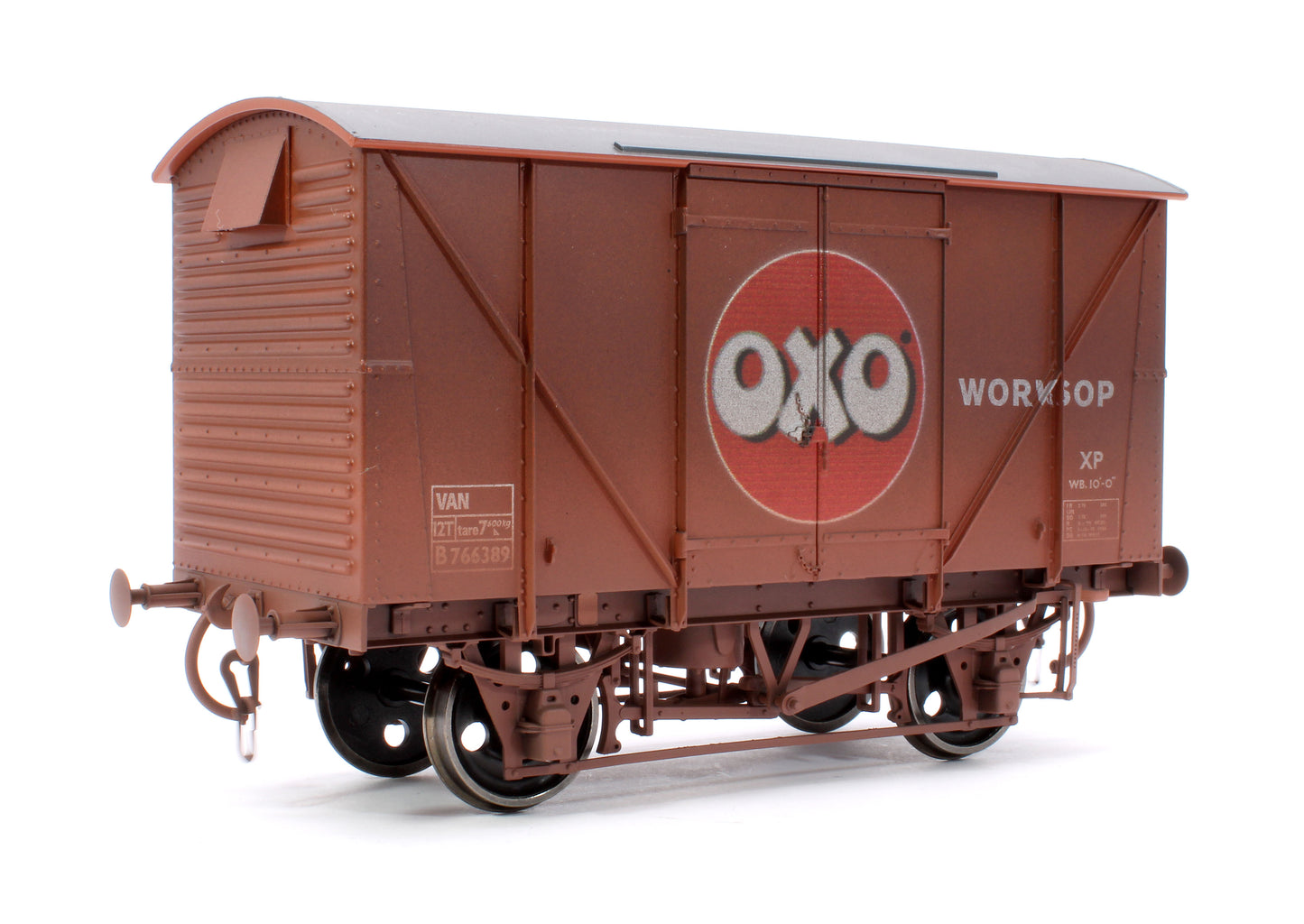 BR Standard Plywood Van OXO No. 1 Weathered