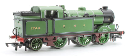 Pre-Owned R3187 Class N2 1744 GNR Green 0-6-2T Steam Locomotive