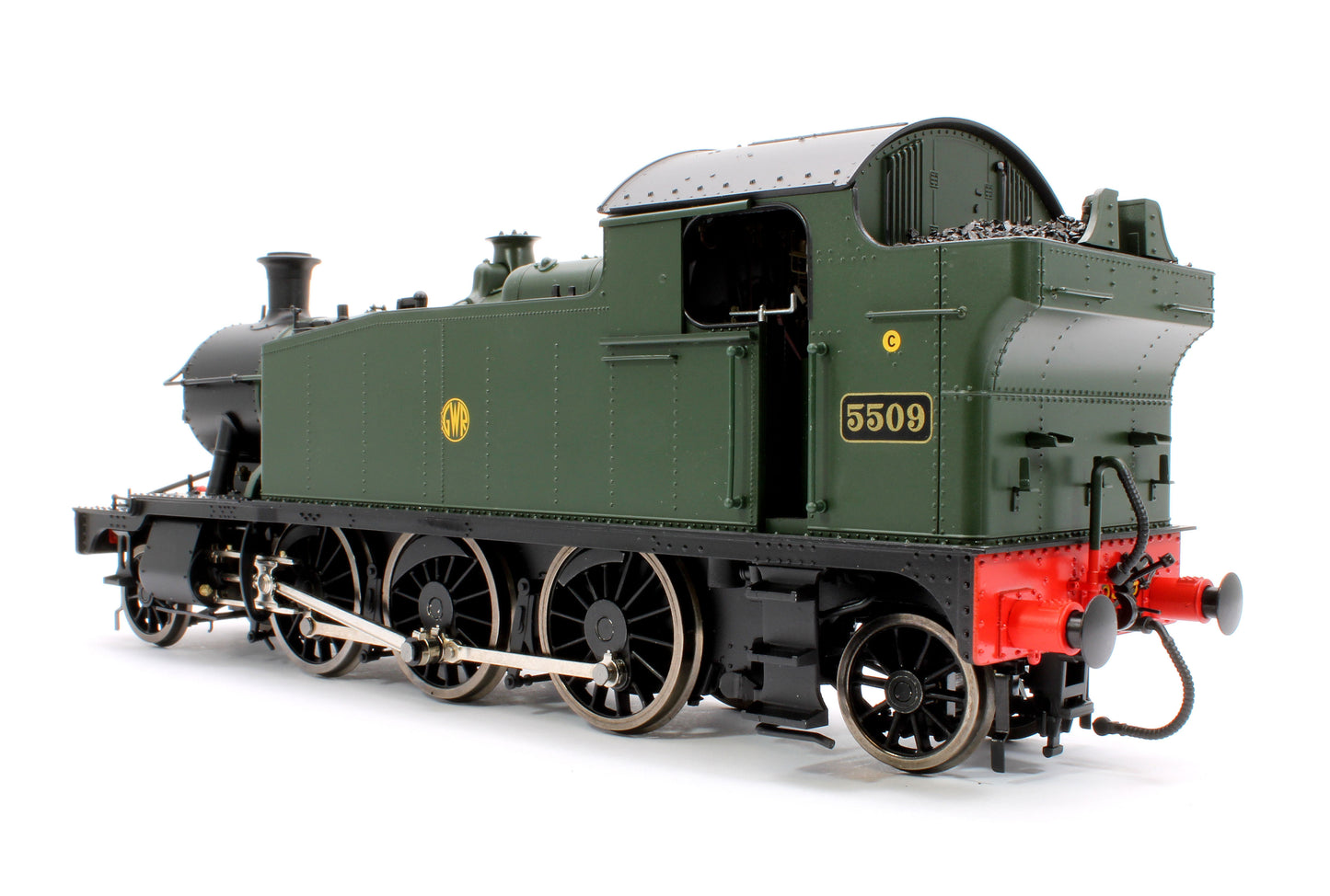 Class 55xx 2-6-2 Shirtbutton GWR Green 5509 Steam Locomotive