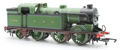 Pre-Owned R3187 Class N2 1744 GNR Green 0-6-2T Steam Locomotive