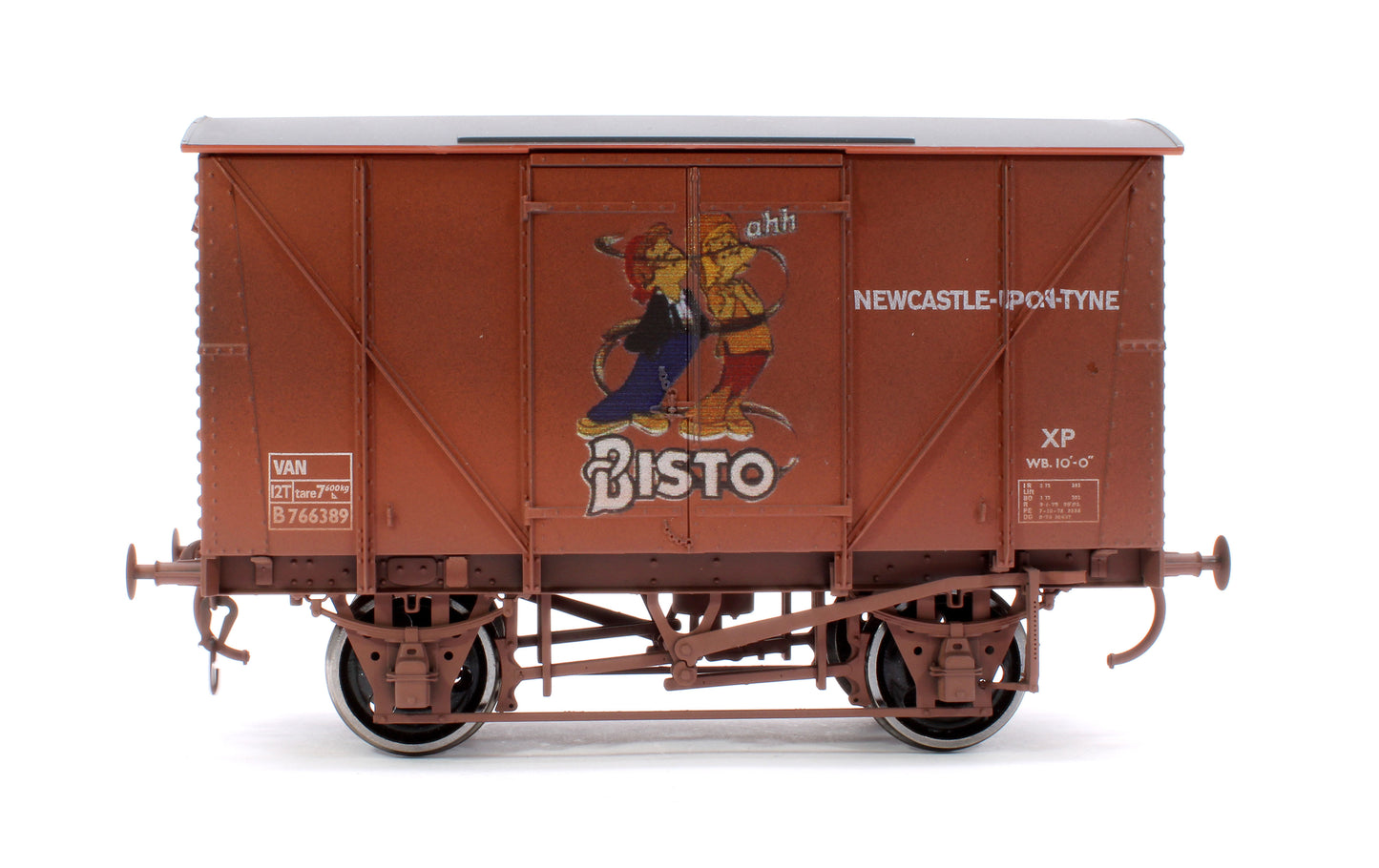 BR Standard Plywood Van BISTO No. 1 Weathered