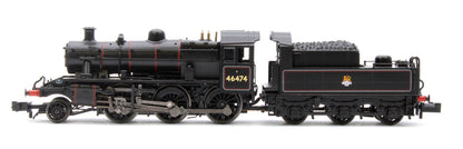 LMS Ivatt 2MT 46474 BR Lined Black (Early Emblem) DCC Sound