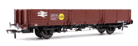 BR ‘Open AB’ OAA Wagon No. 100093, BR bauxite, yellow ‘ABN’ spot