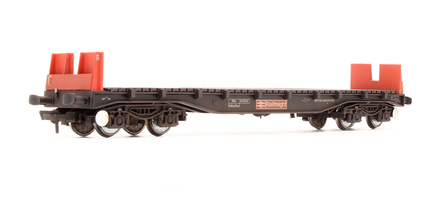 Pre-Owned CM-BBA01-RF-2 BBA Bogie wagon Railfreight 910342 - Custom Weathered