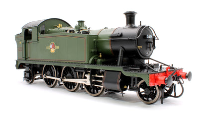 Class 55xx 2-6-2 BR Late Crest BR Lined Green 5514 Steam Locomotive - DCC Sound Fitted