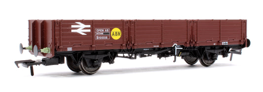 BR ‘Open AB’ OAA Wagon No. 100018, BR bauxite, yellow ‘ABN’ spot