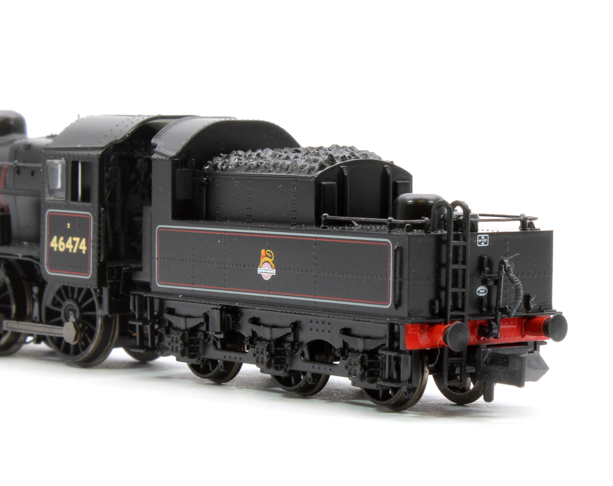 LMS Ivatt 2MT 46474 BR Lined Black (Early Emblem) DCC Sound