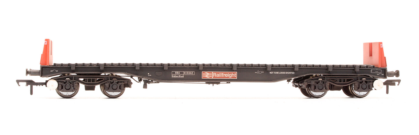 Pre-Owned CM-BBA01-RF-2 BBA Bogie wagon Railfreight 910342 - Custom Weathered