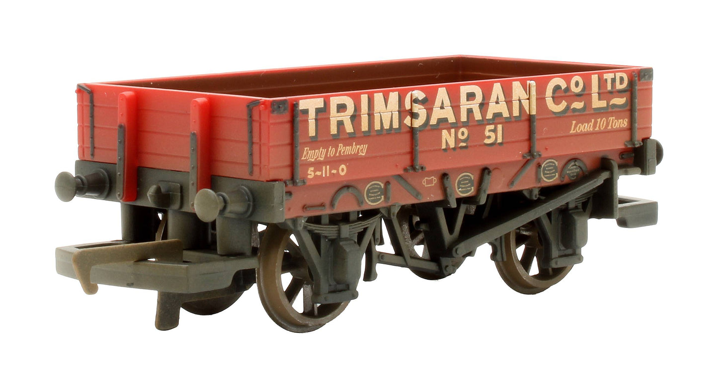 Pre-Owned R6392 12T Open Private Owner Plank Wagons Weathered 'Pack of 3'
