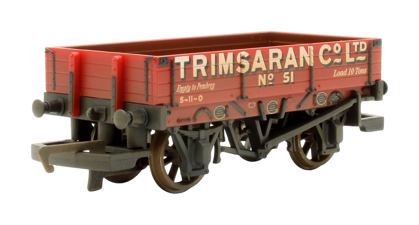 Pre-Owned R6392 12T Open Private Owner Plank Wagons Weathered 'Pack of 3'