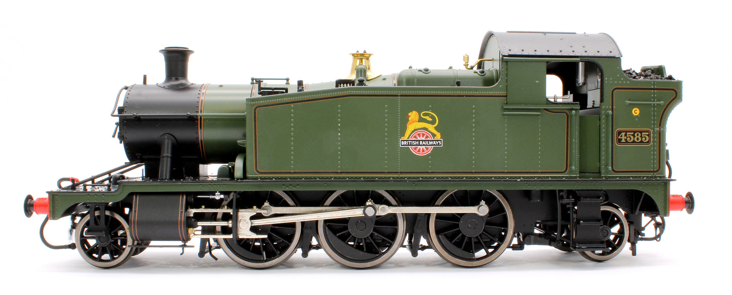 Class 55xx 2-6-2 BR Early Crest BR Lined Green 4585 Steam Locomotive - DCC Sound Fitted