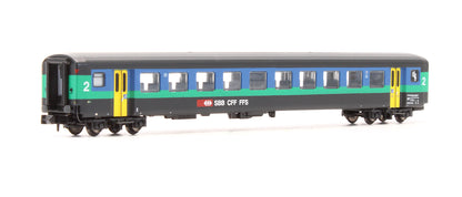 Pre-Owned 65205 SBB 2nd Class Coach 50 85 20-34 593-7