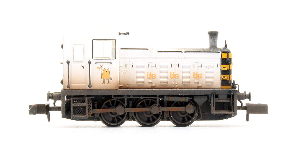 Pre-Owned Class 03 Ex-D2054 British Industrial Sand White Diesel Shunter - Custom Weathered
