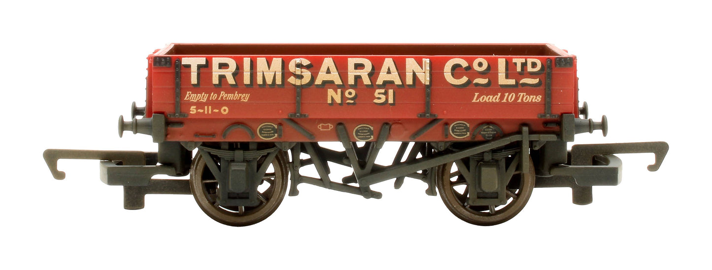 Pre-Owned R6392 12T Open Private Owner Plank Wagons Weathered 'Pack of 3'