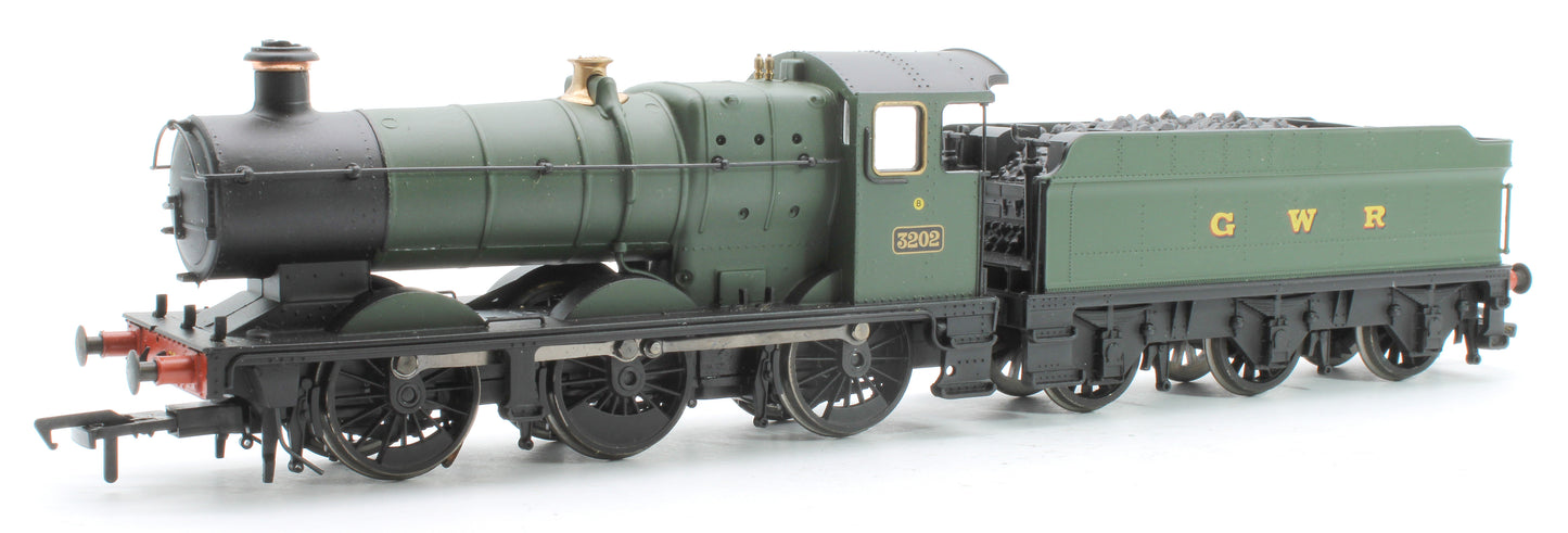 Pre-Owned 32-300 Class 2251 Collett Goods 3202 GWR Green Steam Locomotive