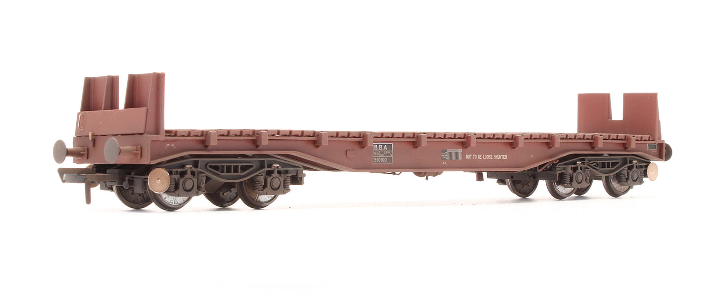 Pre-Owned CM-BBA01-BX-1 BBA Bogie wagon BR Bauxite 910100 - Custom Weathered