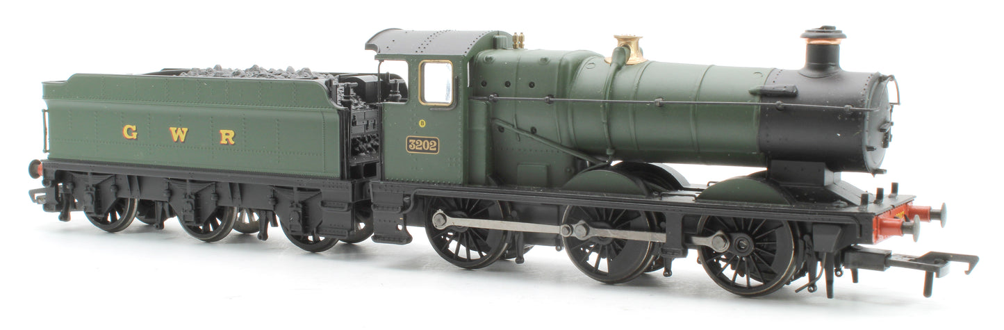 Pre-Owned 32-300 Class 2251 Collett Goods 3202 GWR Green Steam Locomotive