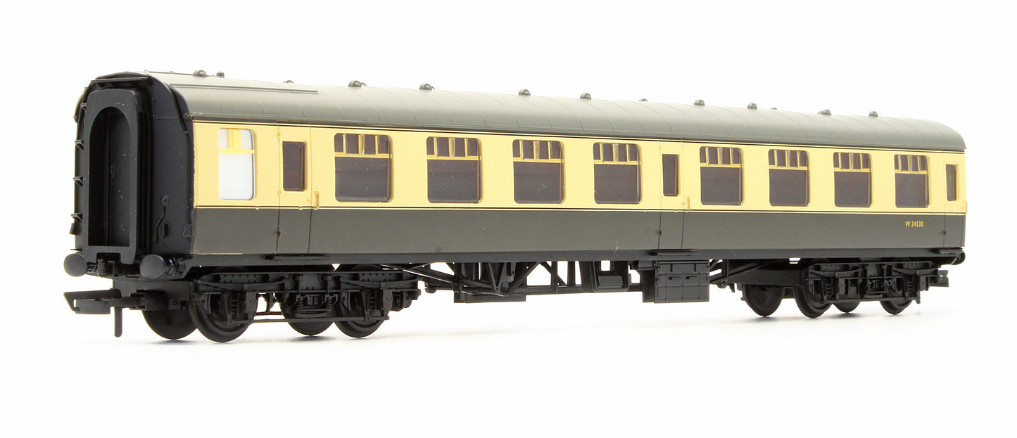Pre-Owned RailRoad BR Chocolate & Cream MK1 2nd Class Coach 'W24330'