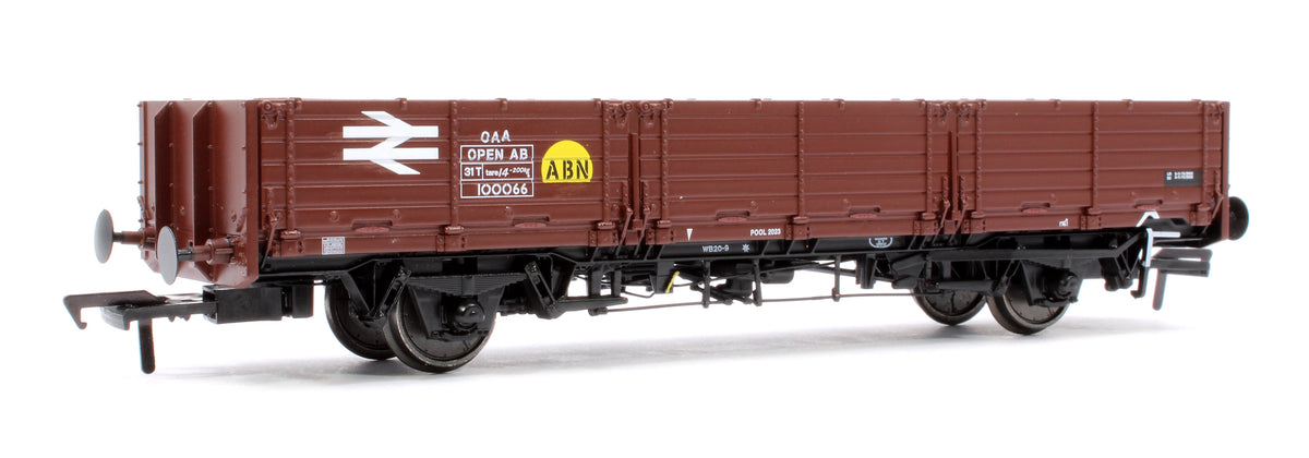 Pre-Owned 915004 BR ‘Open AB’ OAA Wagon No. 100066, BR bauxite, yellow ‘ABN’ spot