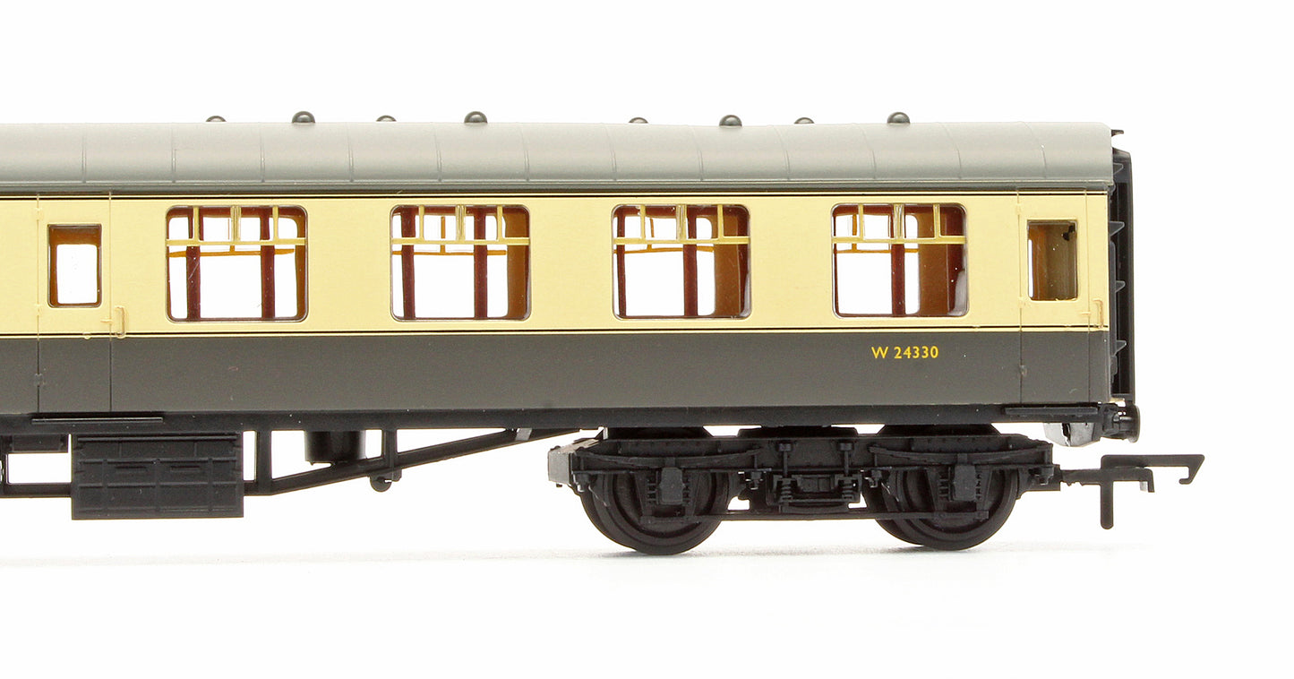 Pre-Owned RailRoad BR Chocolate & Cream MK1 2nd Class Coach 'W24330'