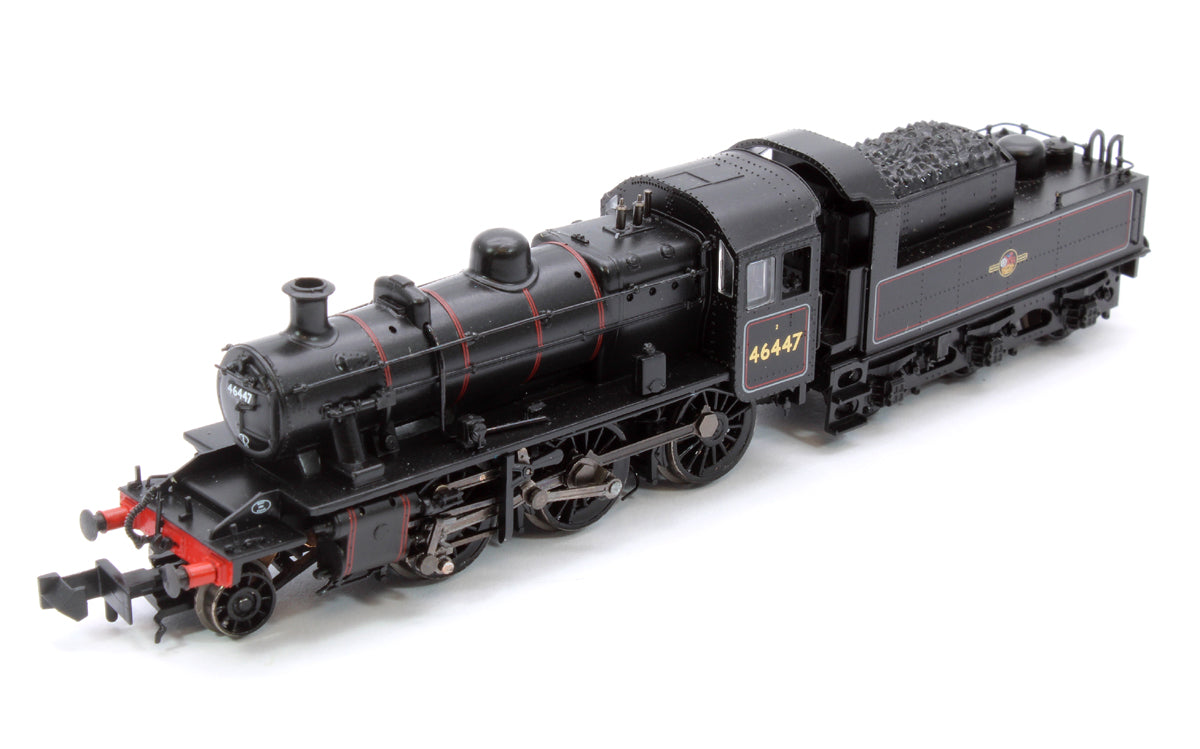 LMS Ivatt 2MT 46447 BR Lined Black (Late Crest)