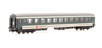 Pre-Owned K23102 SBB 2nd Class Coach 51 85 22-70 069-0