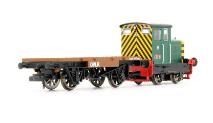 Pre-Owned DVLR Ruston & Hornsby 48DS 0-4-0 & Flatbed Wagon 'Jim' No.417892 - DCC Fitted