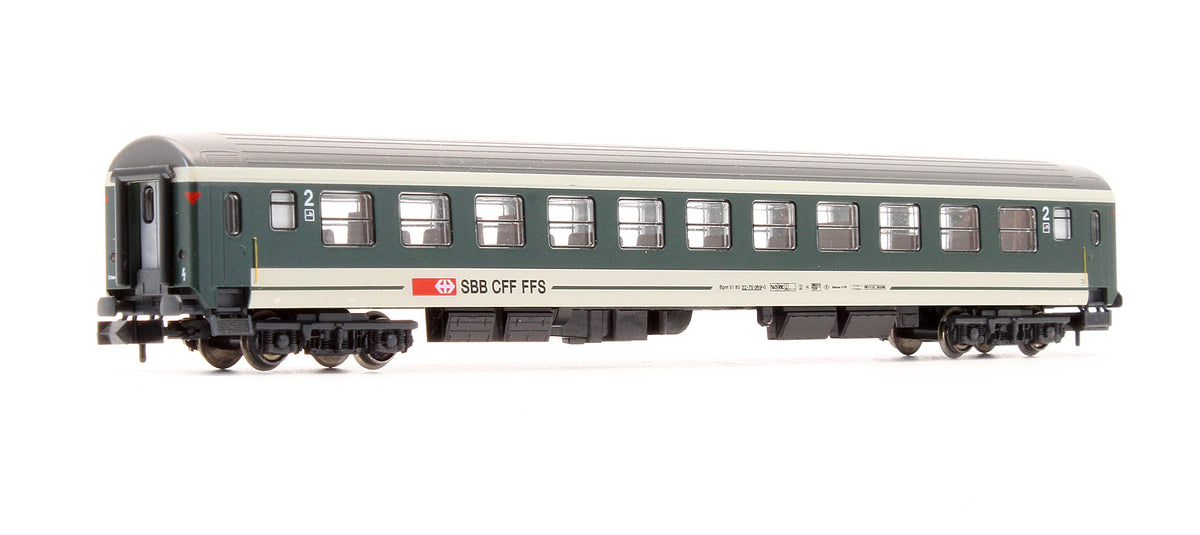 Pre-Owned K23102 SBB 2nd Class Coach 51 85 22-70 069-0