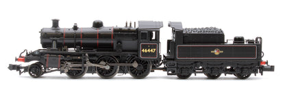 LMS Ivatt 2MT 46447 BR Lined Black (Late Crest)