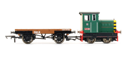 Pre-Owned DVLR Ruston & Hornsby 48DS 0-4-0 & Flatbed Wagon 'Jim' No.417892 - DCC Fitted