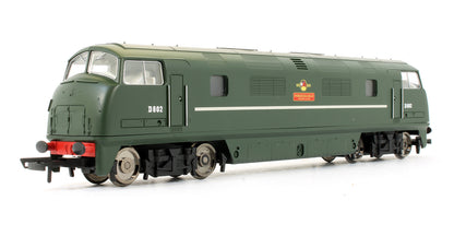 Pre-Owned R3068 RailRoad BR Green Class 42 Warship 'Formidable' D802 Diesel Locomotive