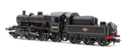 LMS Ivatt 2MT 46447 BR Lined Black (Late Crest) DCC Sound