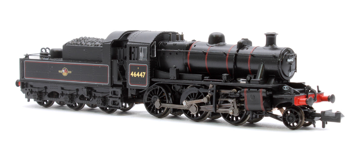 LMS Ivatt 2MT 46447 BR Lined Black (Late Crest) DCC Sound