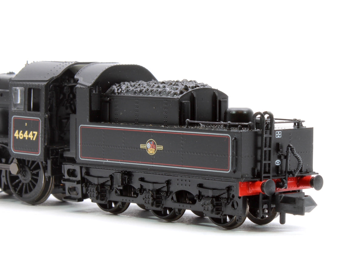 LMS Ivatt 2MT 46447 BR Lined Black (Late Crest) DCC Sound