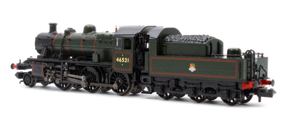 LMS Ivatt 2MT 46521 BR Lined Green (Early Emblem) - DCC Sound