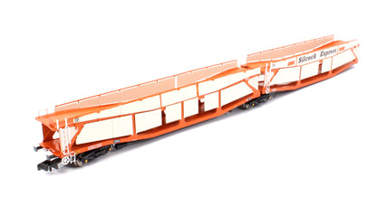 Quad Set Cartic-4 Car Carrier - Silcock Express Livery with Roof + Side Screens (Set A)