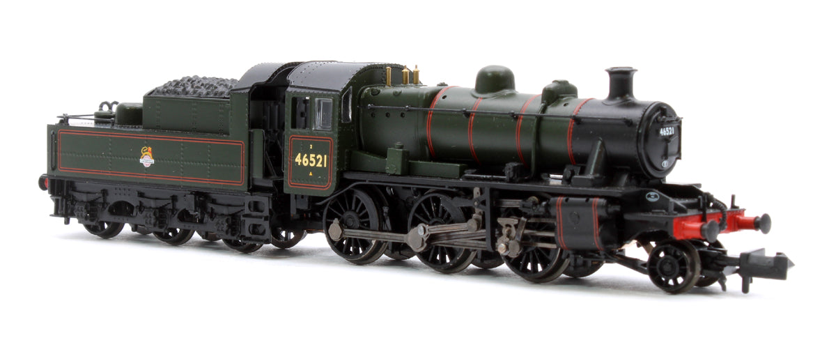 LMS Ivatt 2MT 46521 BR Lined Green (Early Emblem) - DCC Sound