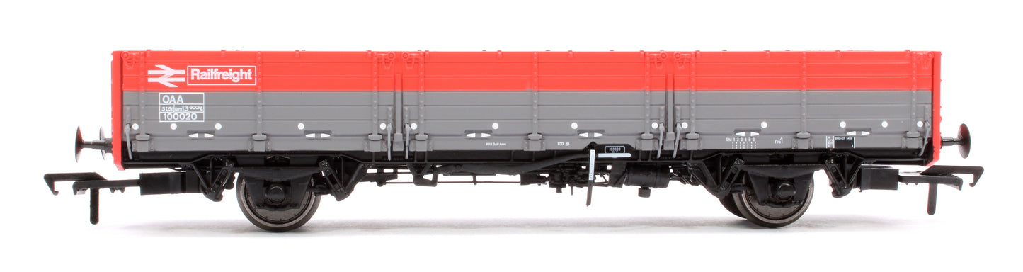 Pre-Owned 915009 BR ‘Open AB’ OAA Wagon No. 100020, Railfreight red/grey (three red plank)