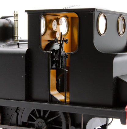 Terrier A1X Plain Black - Steam Tank Locomotive