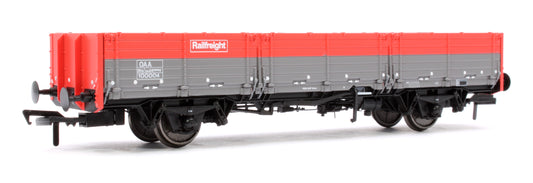 BR ‘Open AB’ OAA Wagon No. 100004, Railfreight red/grey (three red plank)