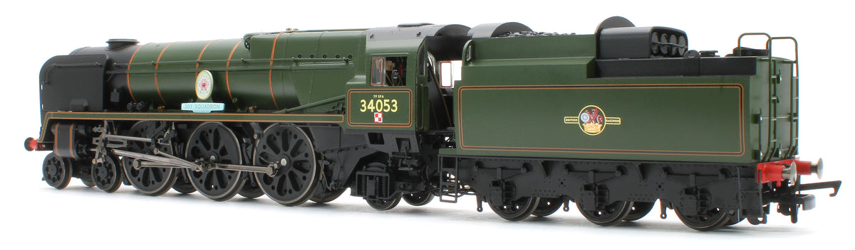 R30485 Rebuilt Battle of Britain 4-6-2 BR Green Late Crest 34053 '303 Squadron' Steam Locomotive