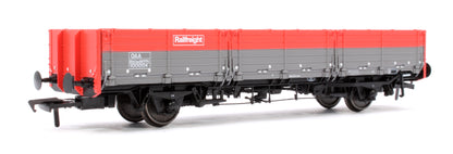 BR ‘Open AB’ OAA Wagon No. 100004, Railfreight red/grey (three red plank)